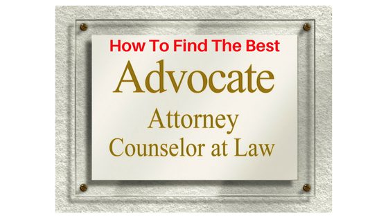 Info On How To Choose Best Lawyer