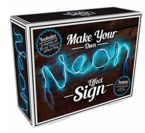 Make Your Own Neon Effect Sign 3M Neon String Light Message Kit (Pink)