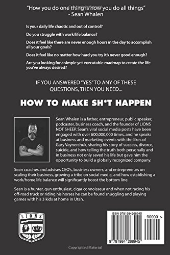 How to Make Sh*t Happen: Make more money, get in better shape, create epic relationships and control Paperback – February 1, 2018