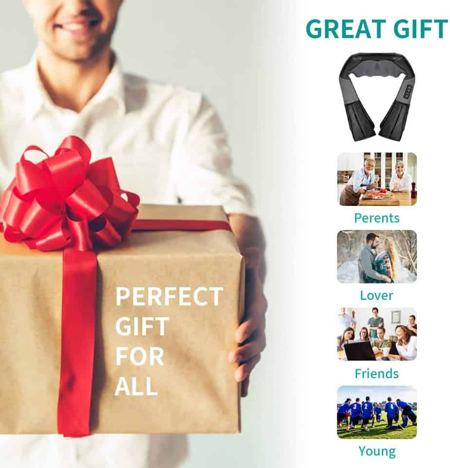 Shiatsu Neck and Back Massager- great gift idea for all
