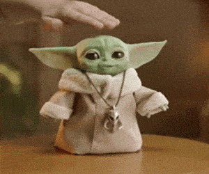 Baby Yoda Animated Toy