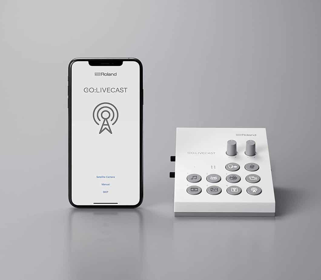 Roland GO:LIVECAST Live Streaming Studio for Smartphones