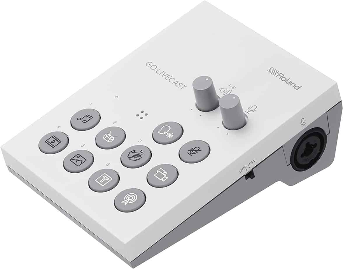 Roland GO:LIVECAST Live Streaming Studio for Smartphones