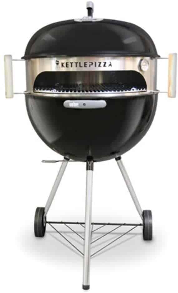 KettlePizza Basic Pizza Oven Kit for 18.5 and 22.5 Inch Weber-style Kettle Grills