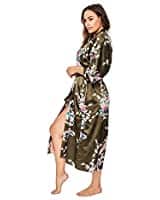 Women's Charmeuse Kimono Robe