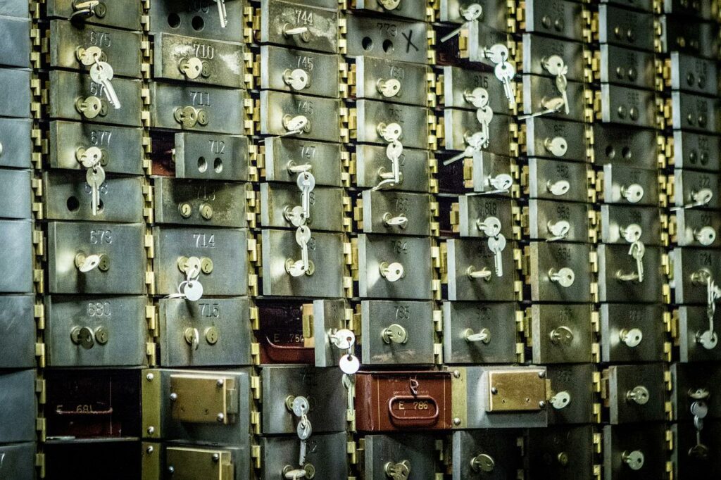 safe deposit lockers london