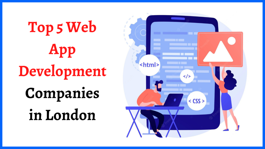 web app development companies in London