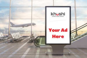 Airport Advertising with Khushi