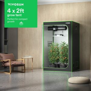 4 by 2 grow tent
