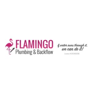 Flamingo Plumbing Logo 400 x 400 1 300x300