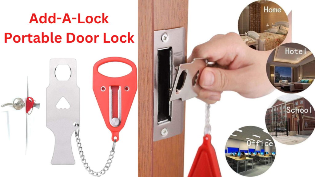 Add-A-Lock Portable Door Lock