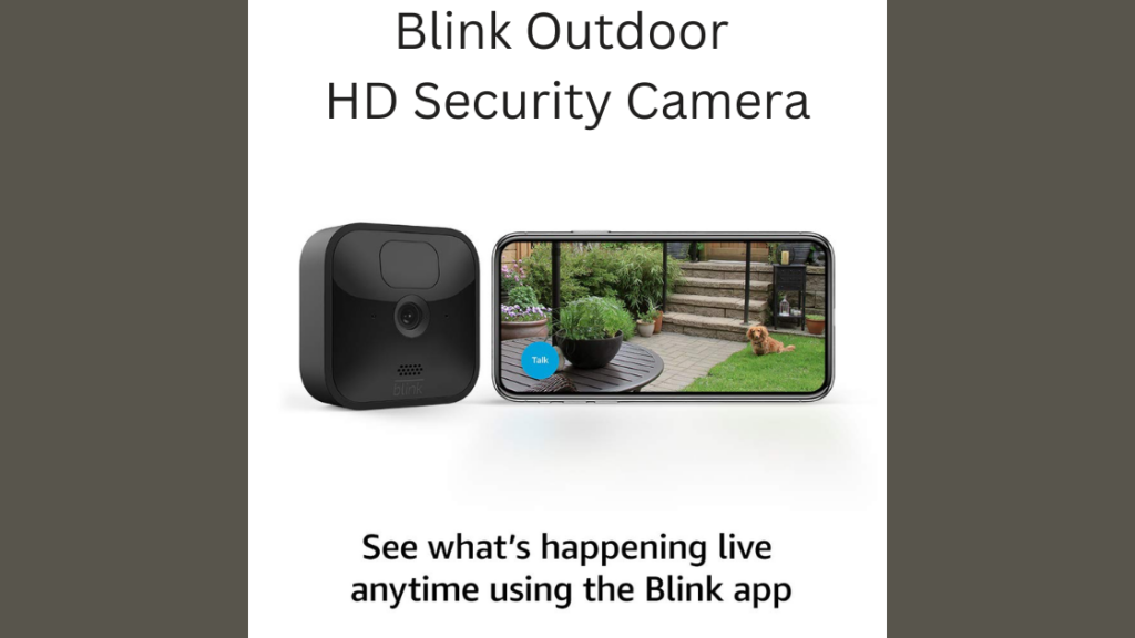 Blink Outdoor HD Security Camera - Works With Alexa