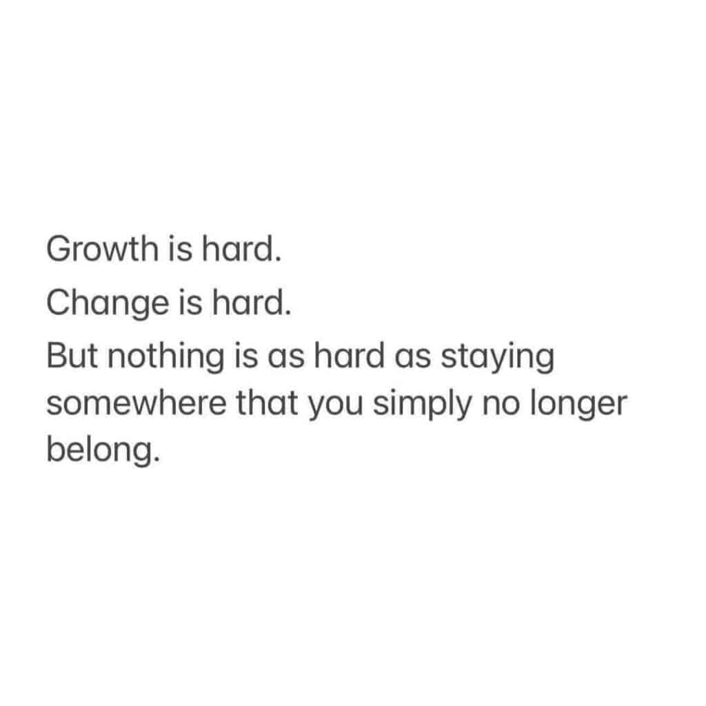 Growth is hard