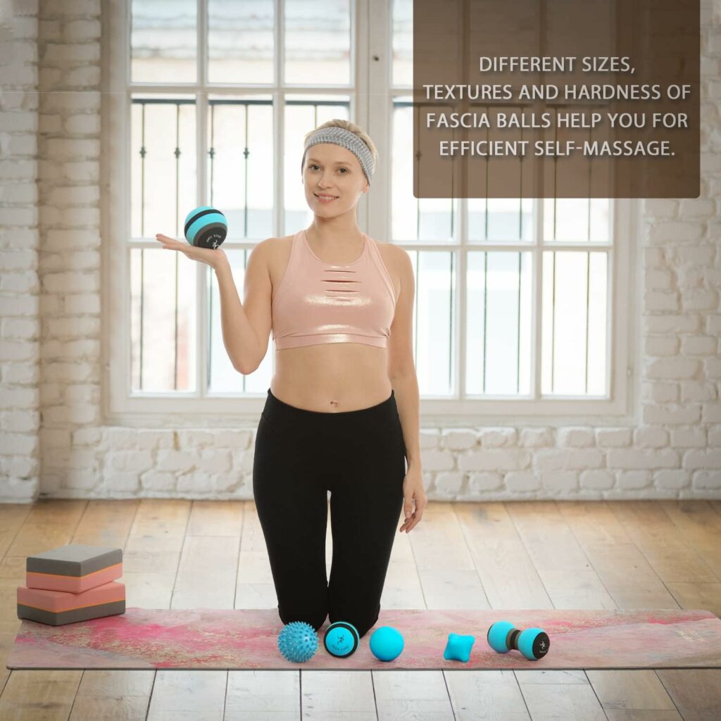 Massage Balls for Myofascial Release Deep Tissue Massage Trigger Point Therapy
