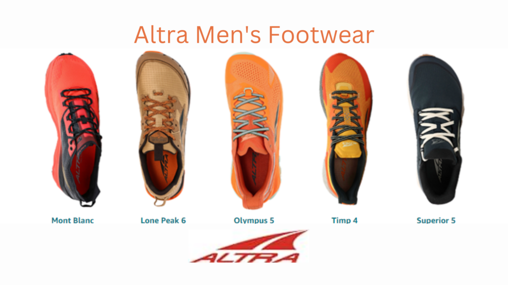 Altra Mens Footwear - mens shoes