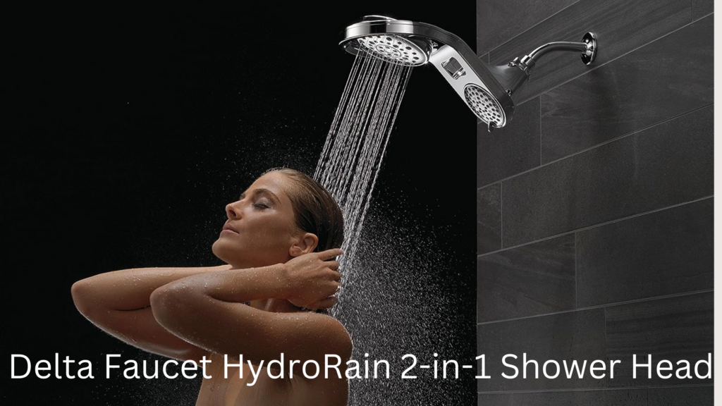 Delta Faucet HydroRain 2-in-1 Shower Head 1