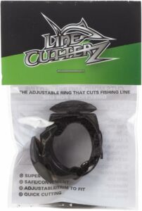 LINE CUTTERZ Patented Stainless Steel Blade Ring Braided Fishing Line Cutter