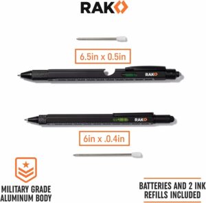 RAK 2-in-1 Multi-Tool Pen Set Details