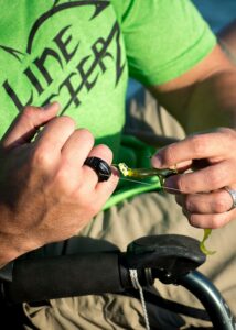 LINE CUTTERZ Patented Stainless Steel Blade Ring Braided Fishing Line Cutter - Fishing Equipment - Upgrade Your Fishing Gear Now