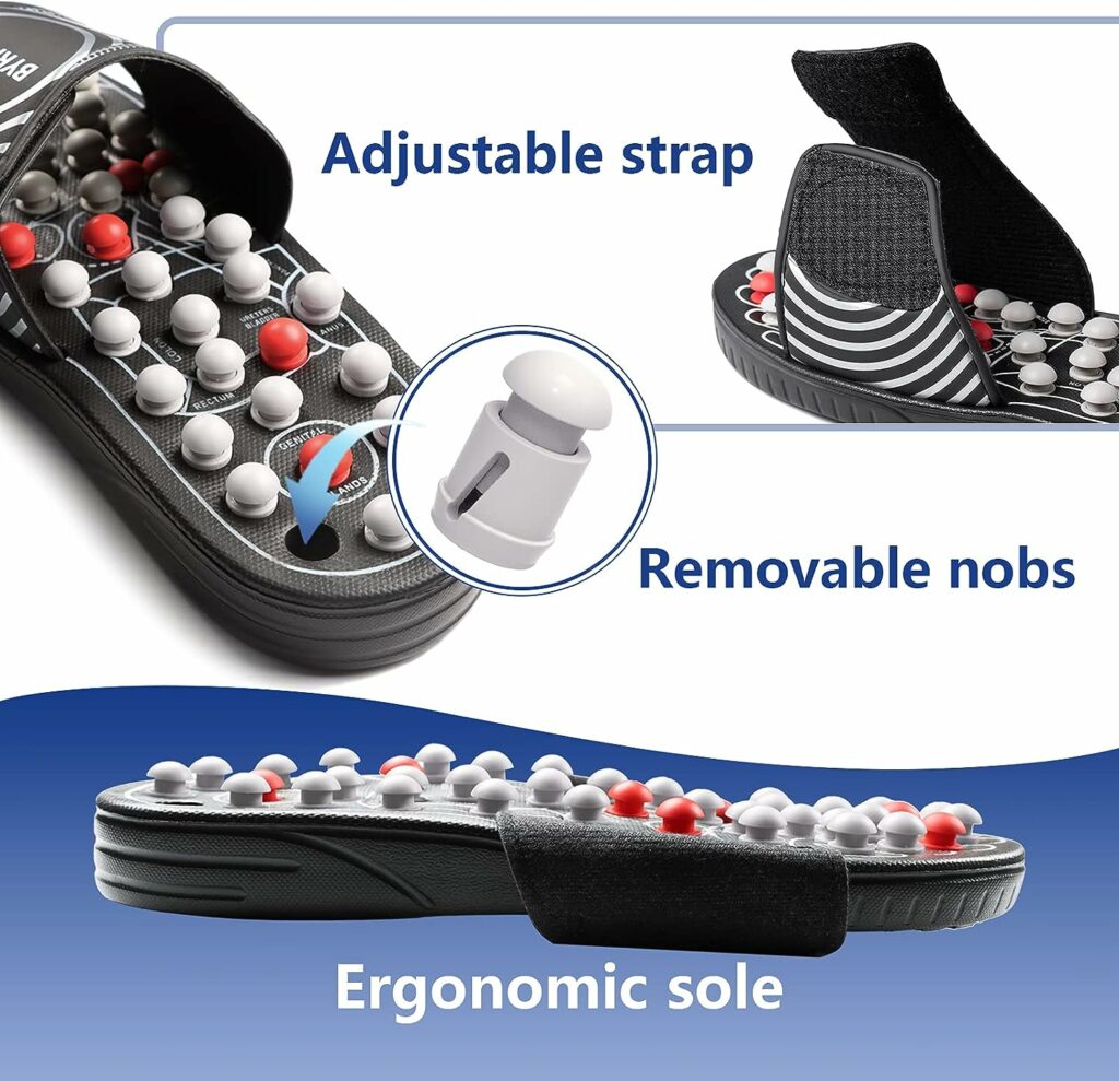 BYRIVER Acupressure Foot Massage Mat Descriptions