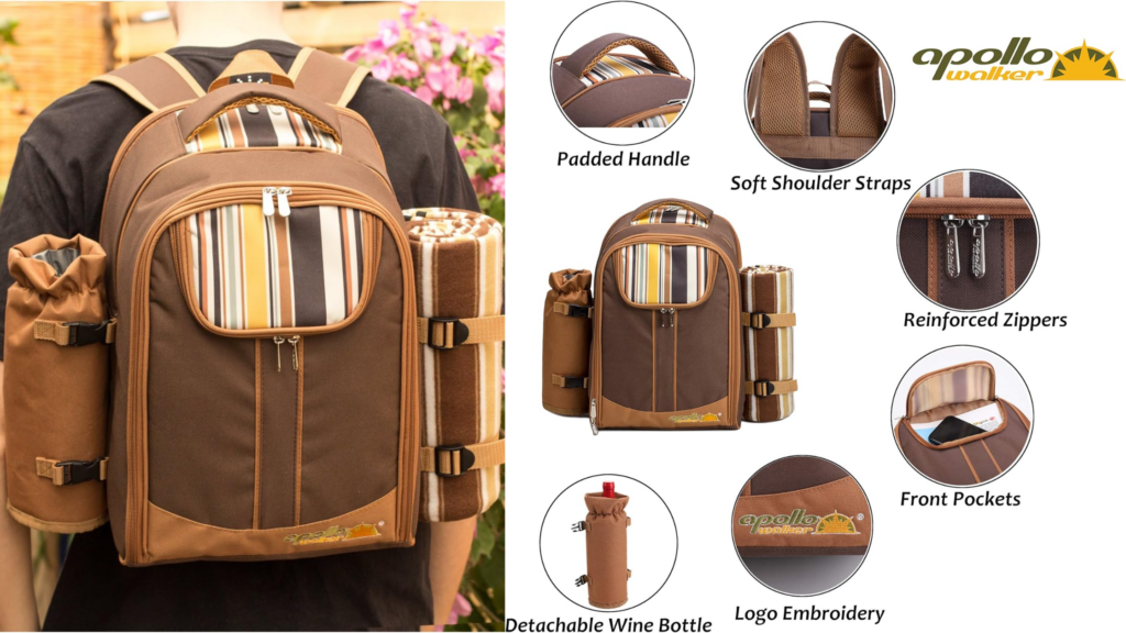 apollo walker Picnic Backpack Bag