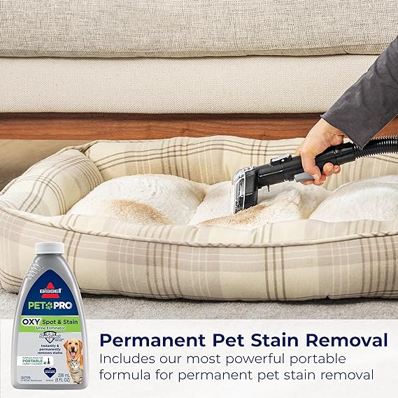 BISSELL Little Green HydroSteam For Permanent Pet Stain Removal
