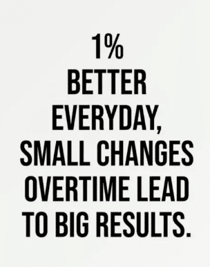 1% better every day
