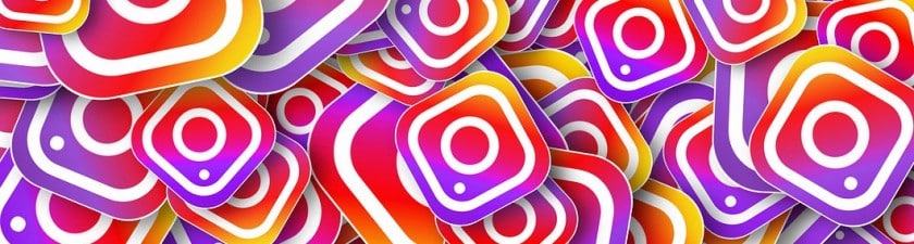 Instagram images and connections